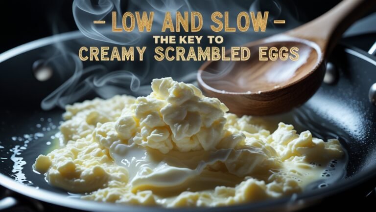 Low and Slow - The Key to Creamy Scrambled Eggs