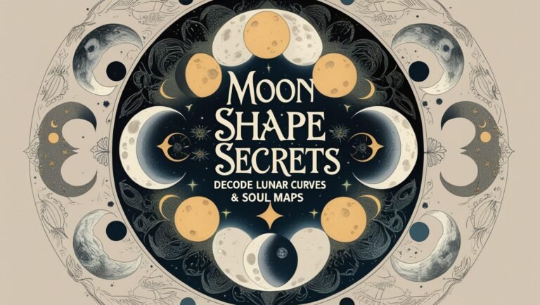 Moon Shape Secrets - Decode Lunar Curves & Soul Maps
