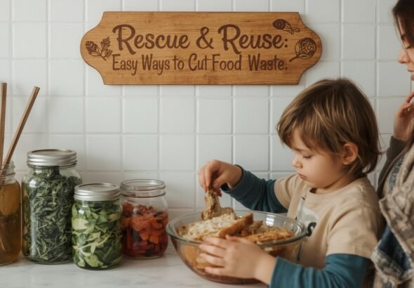 Rescue & Reuse - Easy Ways to Cut Food Waste
