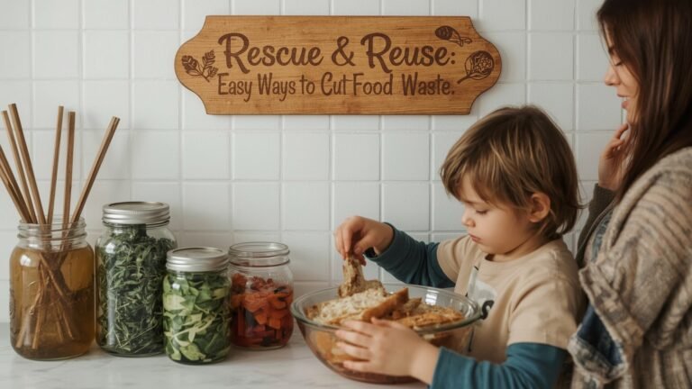 Rescue & Reuse - Easy Ways to Cut Food Waste